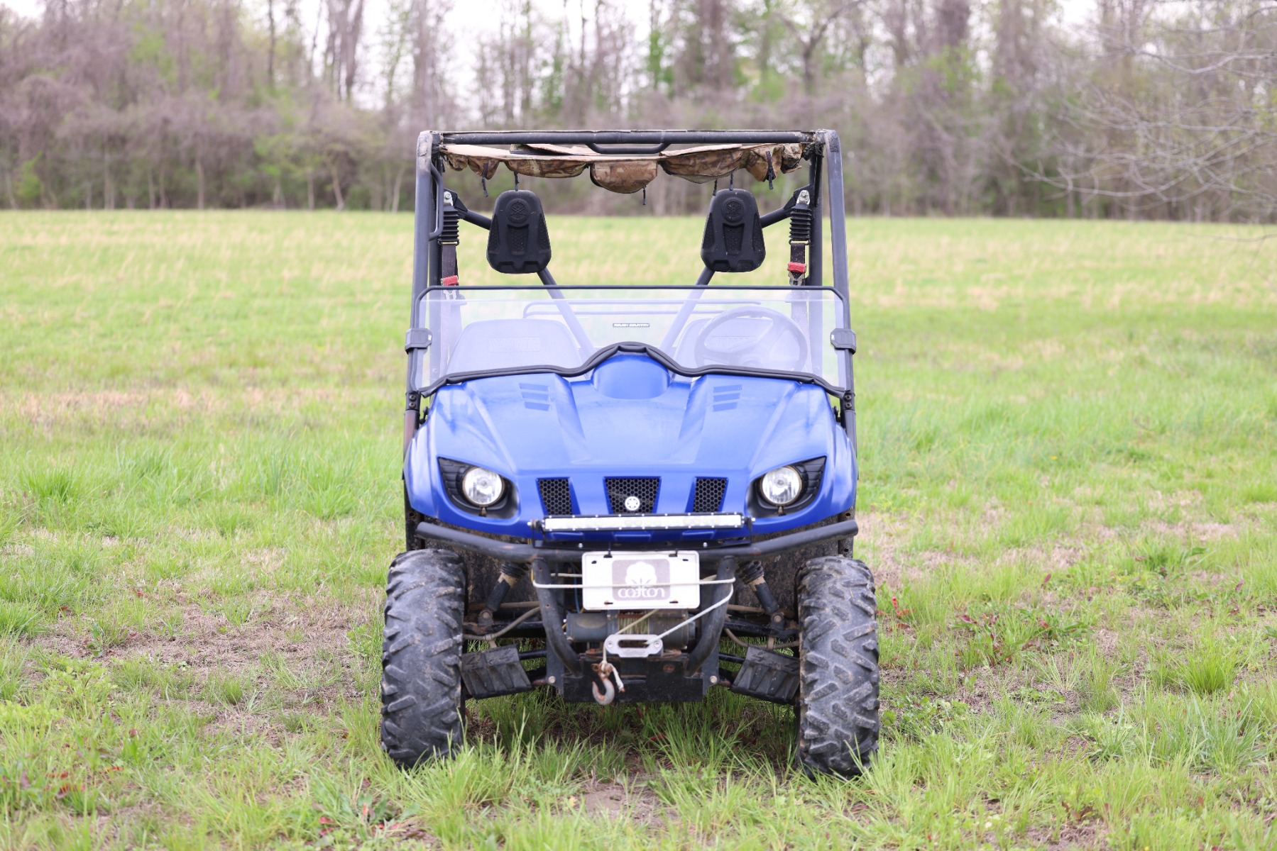 Half Windshield | Scratch Resistant | Yamaha Rhino 450/Rhino 660 - Image 4
