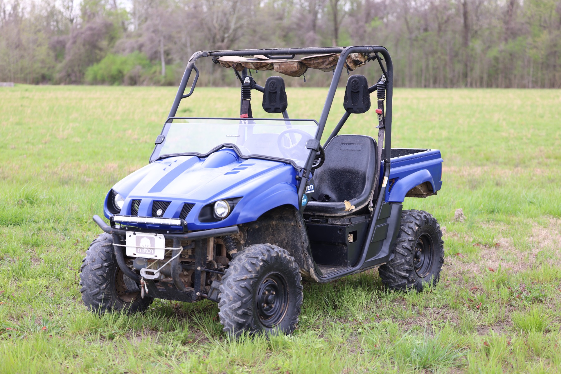 Half Windshield | Scratch Resistant | Yamaha Rhino 450/Rhino 660 - Image 5