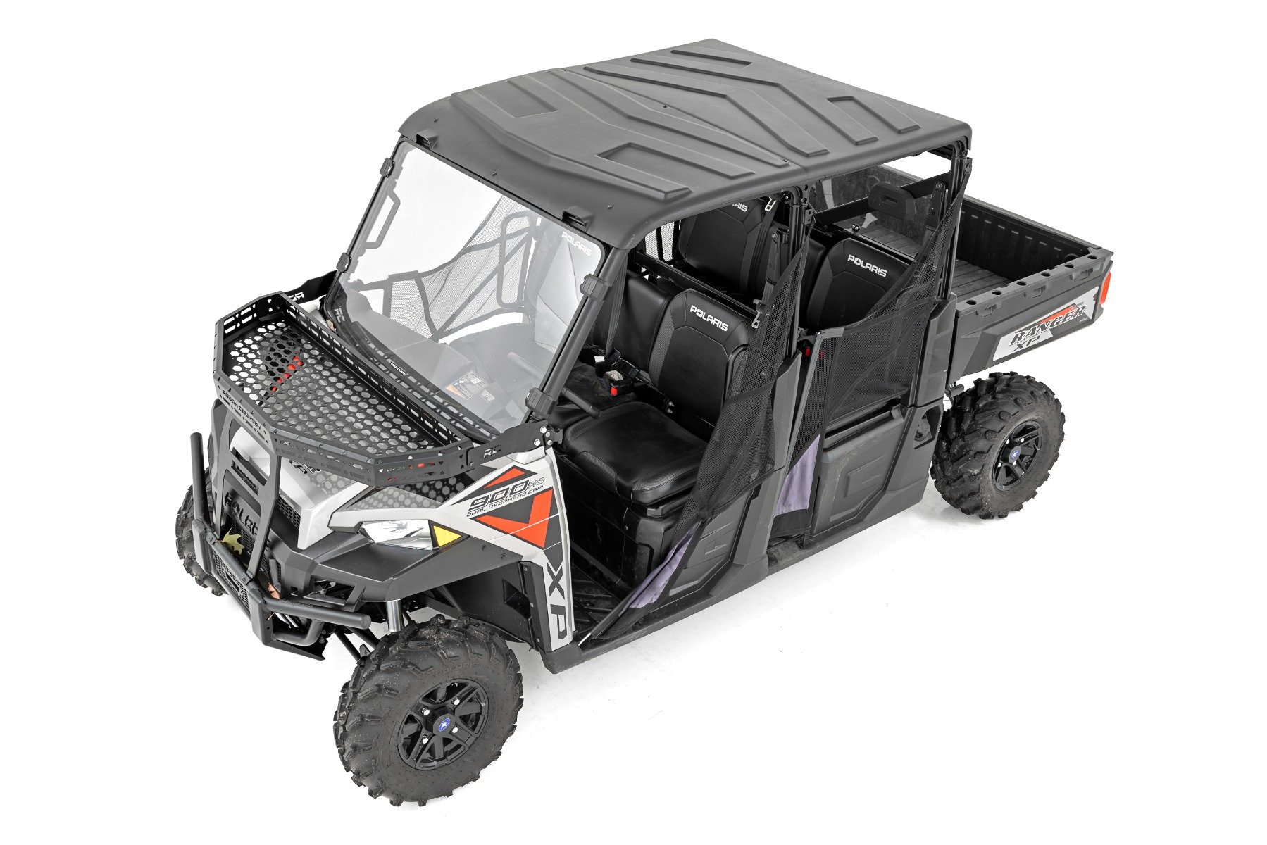 Front Cargo Rack | 6" Black Slimline | Polaris Ranger XP 900/Ranger XP 1000 - Image 2