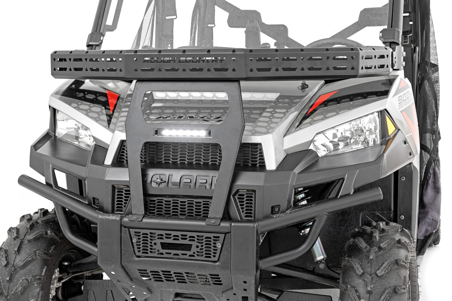 Front Cargo Rack | 6" Black Slimline | Polaris Ranger XP 900/Ranger XP 1000 - Image 6