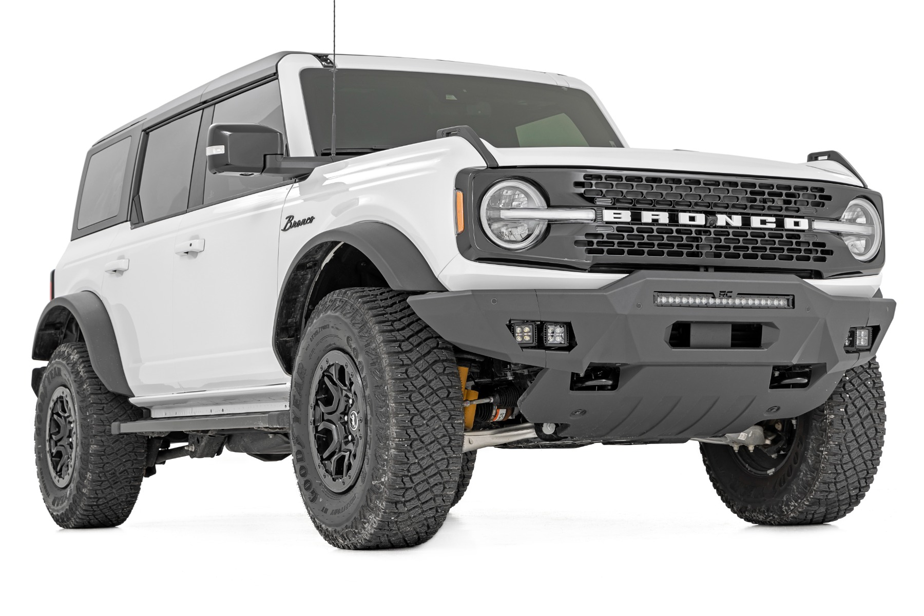 Front Bumper | Modular | Full Wings | DRL | Ford Bronco 4WD (2021-2024) - Image 3