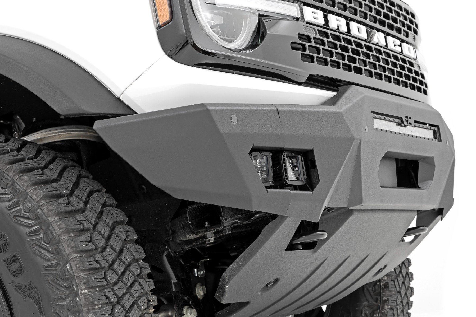 Front Bumper | Modular | Full Wings | DRL | Ford Bronco 4WD (2021-2024) - Image 4