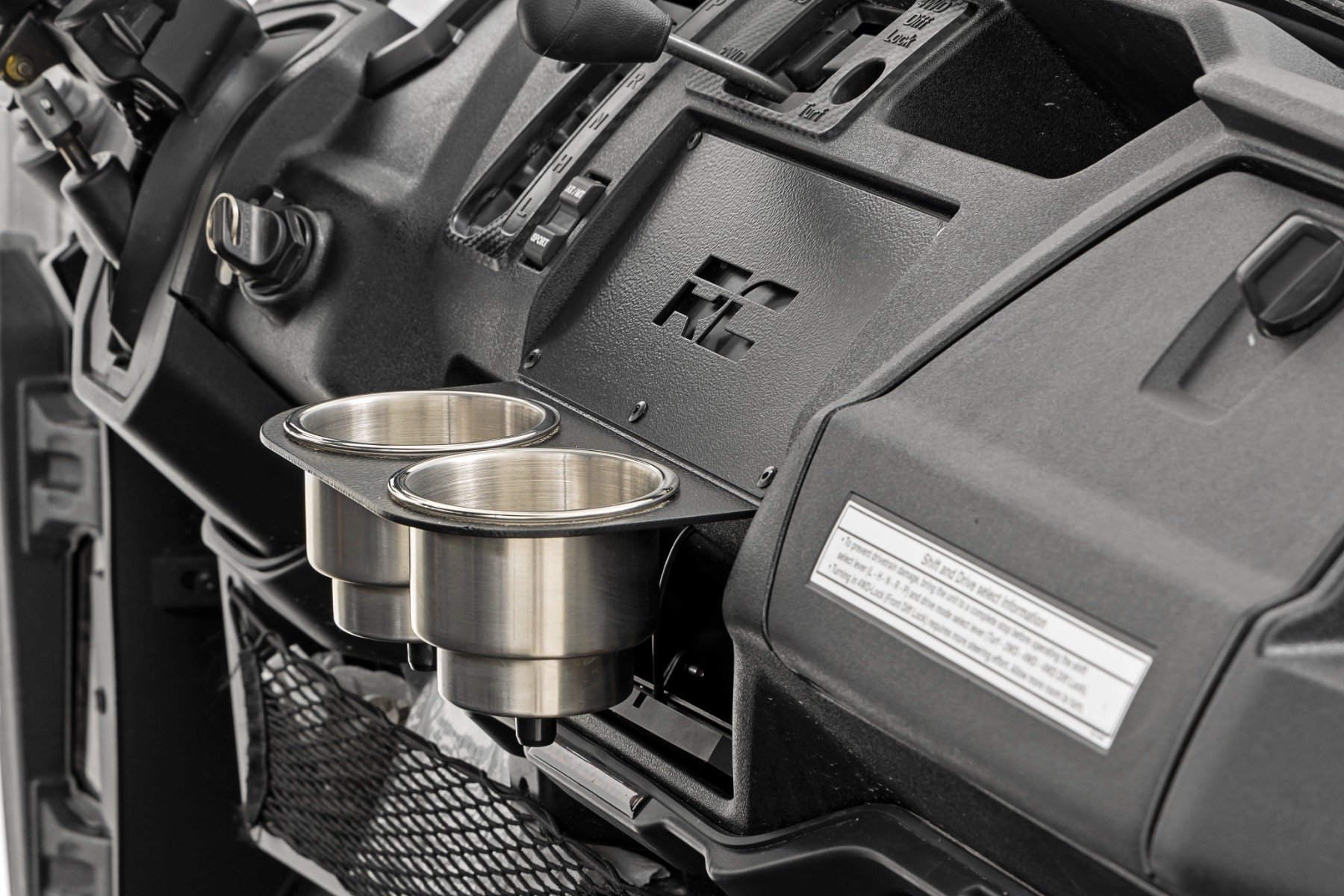 Cup Holder | MLC-8 Mount | Honda Pioneer 1000/Pioneer 1000-5 - Image 4