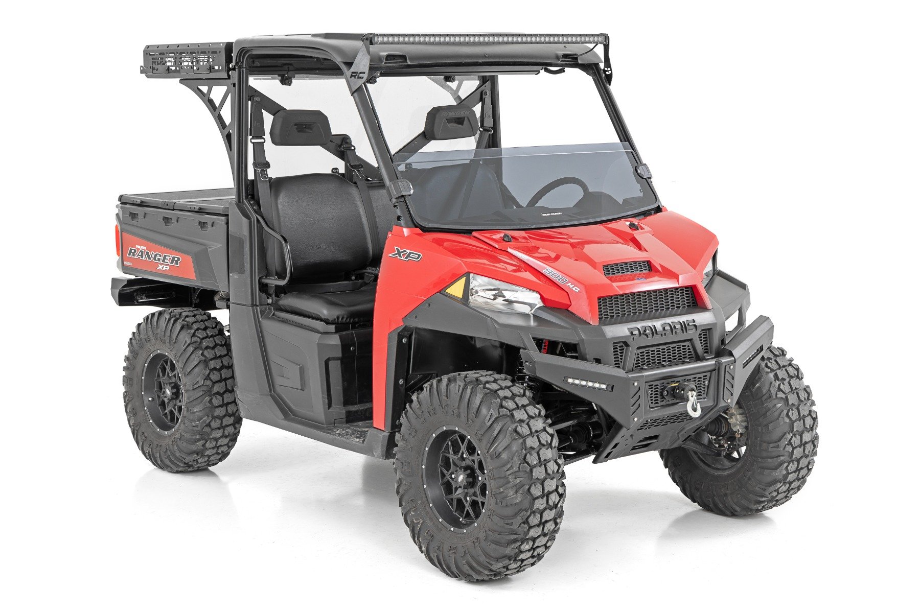 Tinted Half Windshield | Scratch Resistant | Polaris Ranger 1000/Ranger XP 900/1000 - Image 2