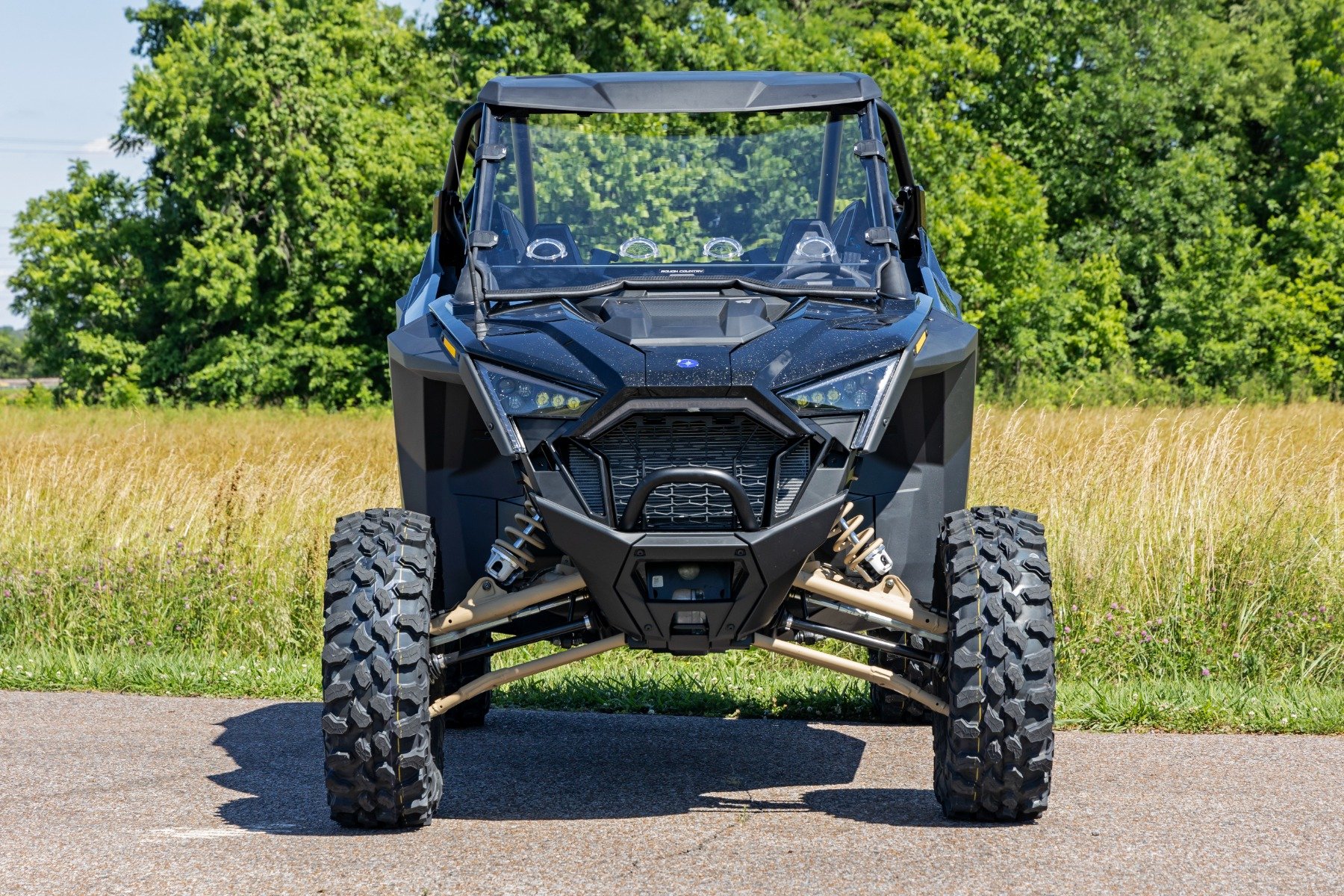 Vented Full Windshield | Scratch Resistant | Polaris RZR Turbo R 4 - Image 6