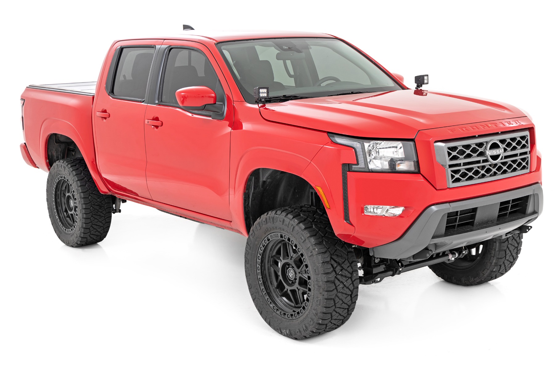 LED Light Kit | Ditch Mount | 2" Black Pair | White DRL | Nissan Frontier (22-24) - Image 6