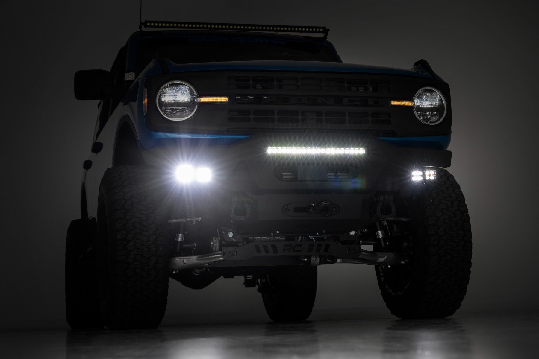 Front Bumper | Modular | Stubby Wings | Flood | Fog | Ford Bronco 4WD (21-24) - Image 6