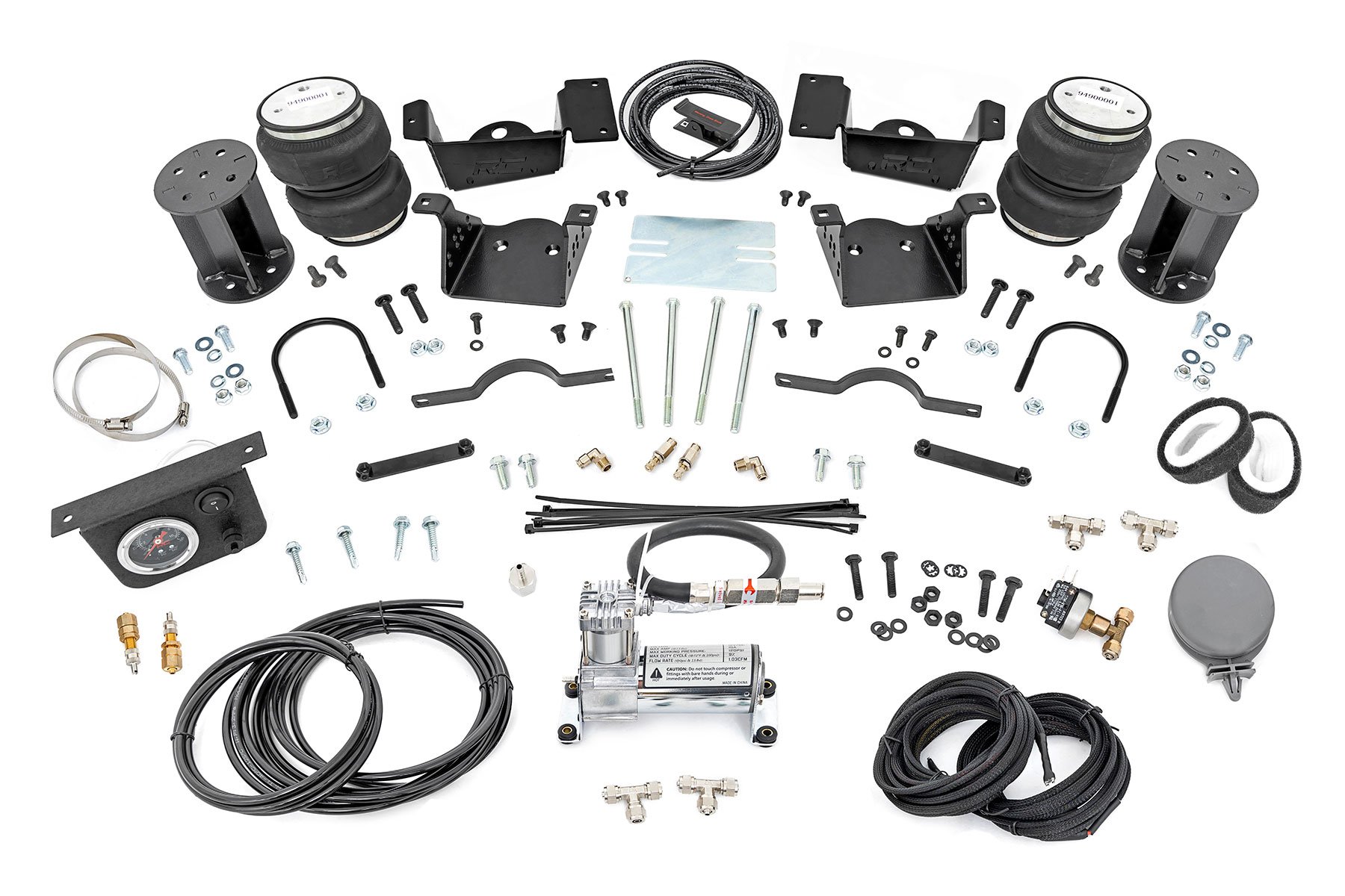 Air Spring Kit w/compressor | 7 Inch Lift Kit | Chevy/GMC 2500HD/3500HD (20-25)