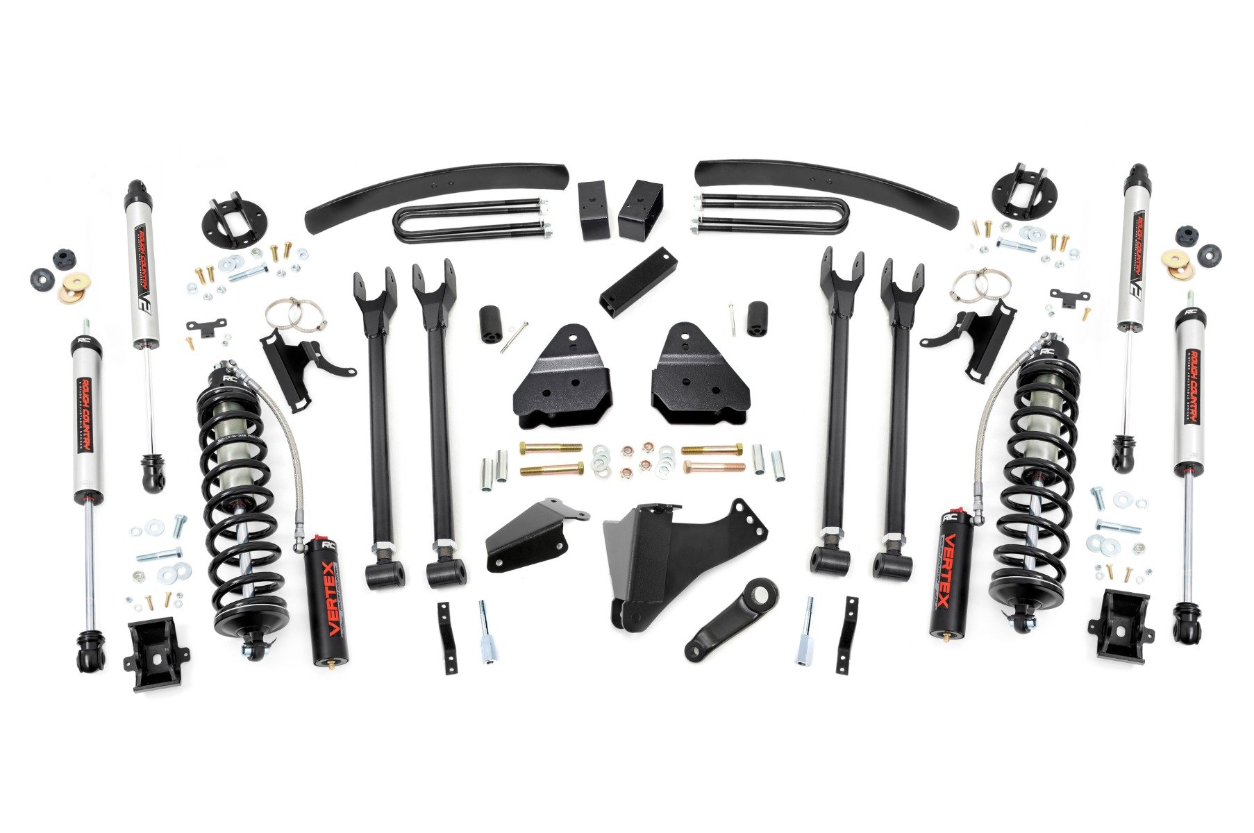 6 Inch Lift Kit | Gas | 4 Link | No OVLDS | C/O V2 | Ford F-250/F-350 Super Duty (05-07)
