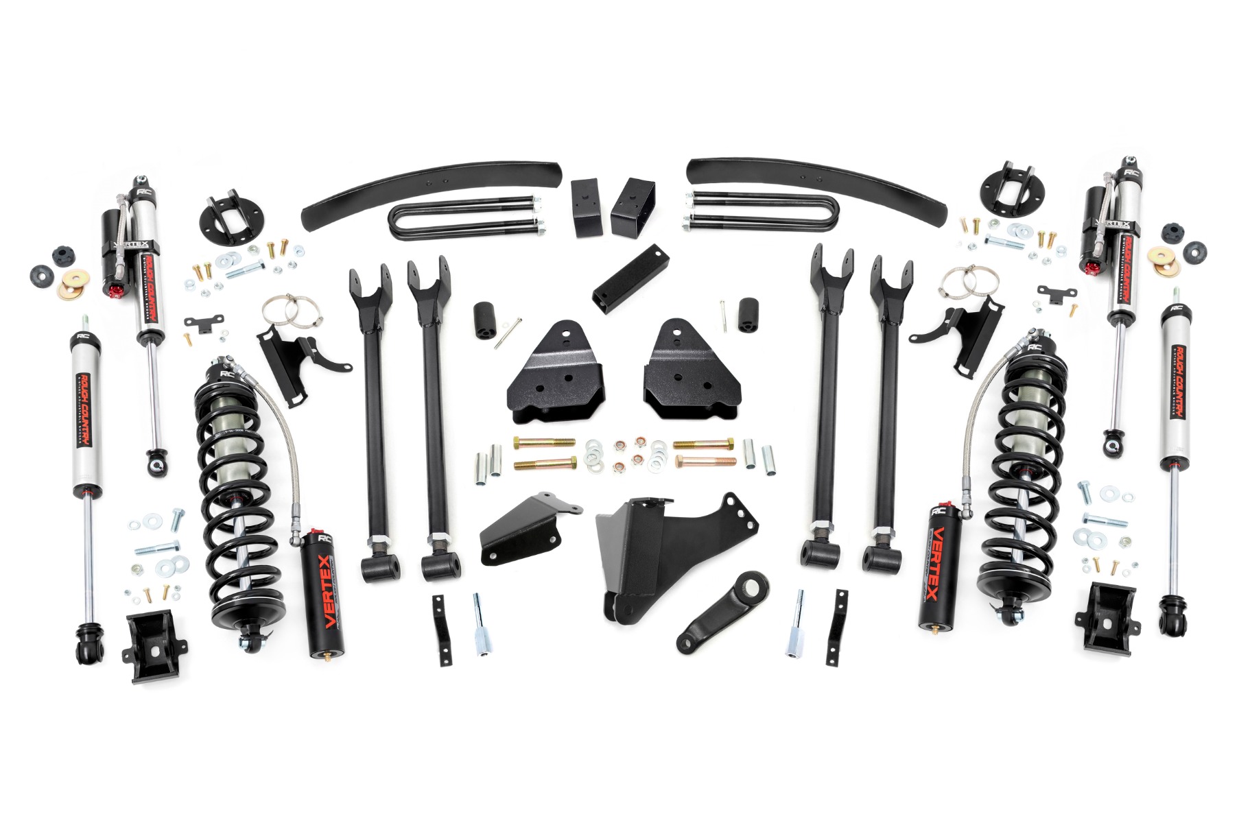 6 Inch Lift Kit | Gas | 4 Link | No OVLDS | C/O Vertex | Ford F-250/F-350 Super Duty (05-07)