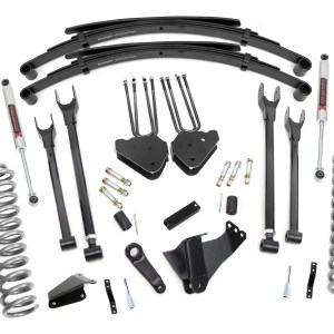 8 Inch Lift Kit | 4 Link | RR Springs | M1 | Ford F-250/F-350 Super Duty (05-07)