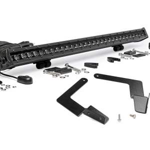 LED Light Kit | Lower Grille Mount | 30" Black Single Row | Toyota Tacoma (16-23)