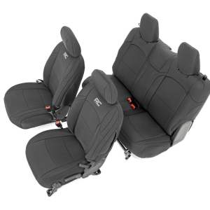 Seat Covers | Front and Rear | Jeep Wrangler JL 4WD (2018-2024)