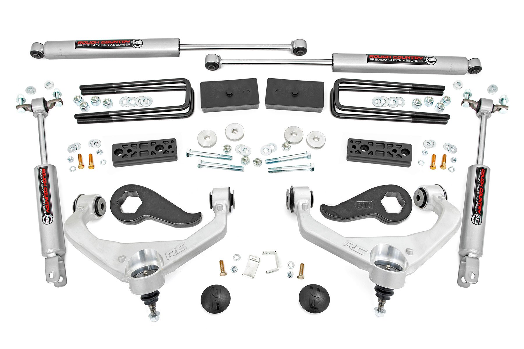 3 Inch Lift Kit | w/ Overloads | Chevy/GMC 2500HD (20-25)