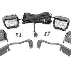 LED Light Kit | Ditch Mount | 3" OSRAM | Wide | Nissan Frontier (22-24)