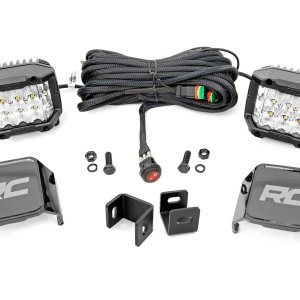 LED Light Kit | Ditch Mount | 3" OSRAM | Wide | Toyota Tundra 2WD/4WD (22-25)