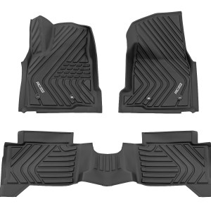 Flex Fit Floor Mats | Front & Rear | Crew | Toyota Tacoma 2WD/4WD (2024)