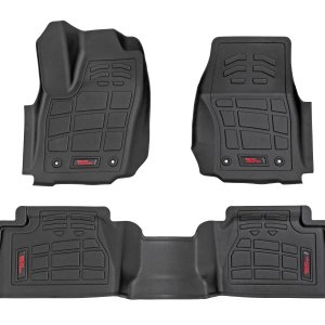 Sure-Fit Floor Mats | Front & Rear | Crew | Toyota Tacoma 2WD/4WD (2024)