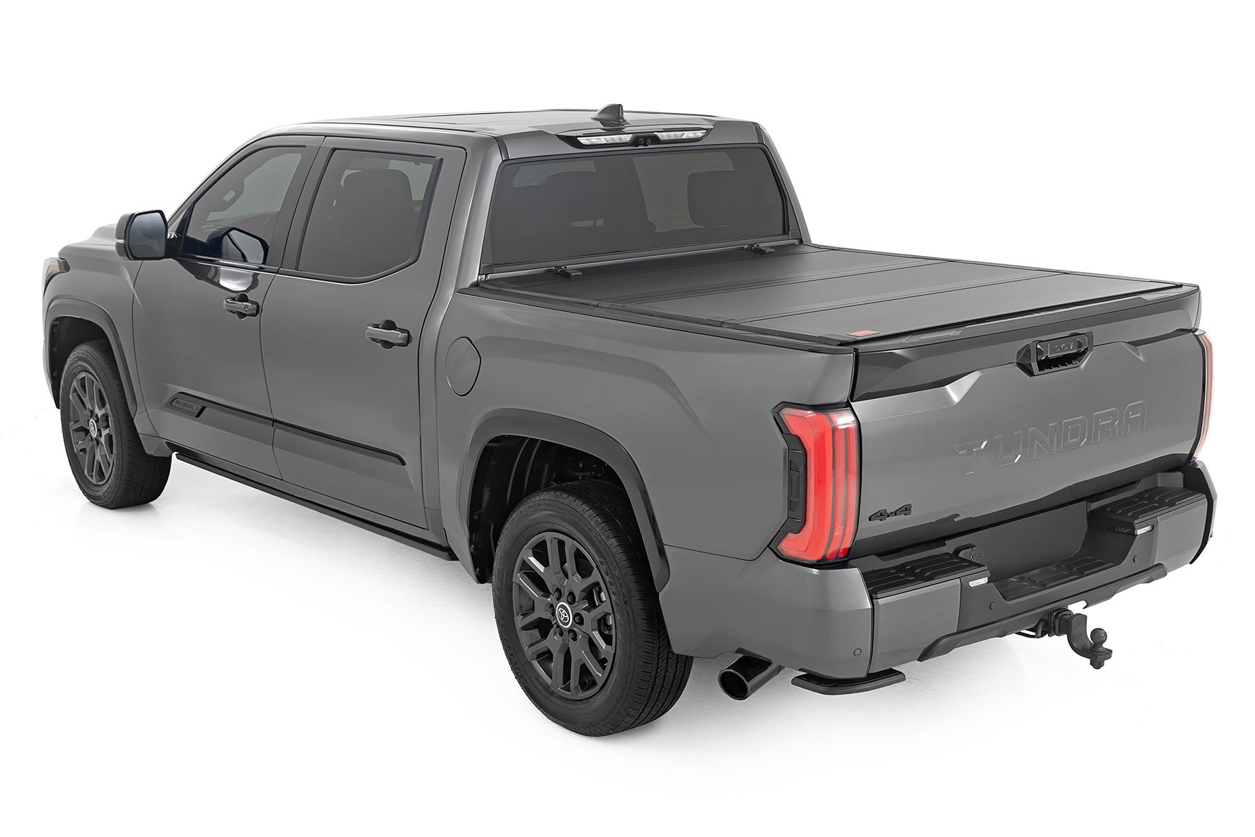 Hard Tri-Fold Flip Up Bed Cover | 5'7" | Toyota Tundra 2WD/4WD (2022-2025) - Image 2