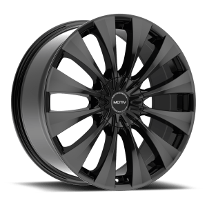 MOTIV 436B 20X8.5 GLOSS BLACK 5-112 / 5-114.3 +40MM 73MM