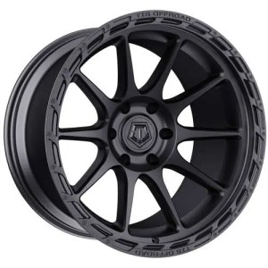 TIS 563B SATIN BLACK 17X9 6-135 0MM 87MM