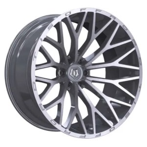 TIS 566BSM BRIGHT SILVER BRUSHED 17X9 5-127 18MM 71.5MM