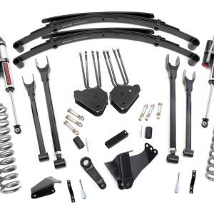 8 Inch Lift Kit | 4 Link | RR Springs | Vertex | Ford F-250/F-350 Super Duty (05-07)