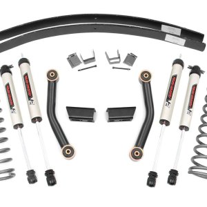 3 Inch Lift Kit | SII | RR AAL | V2 Shocks | Jeep Cherokee XJ 2WD/4WD (84-01)