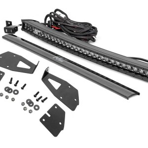 LED Light Kit | Grille Mount | 30" Black Single Row | White DRL | Ford Raptor (17-20)