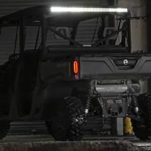 LED Light Kit | Cab Mount | 50" Black Dual Row | Can-Am Defender MAX HD10