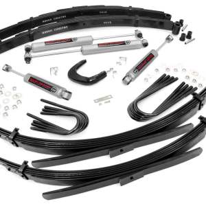4 Inch Lift Kit | 56 Inch Rear Springs | Chevy/GMC 3/4-Ton Suburban/C25/K25 Truck (73-76)
