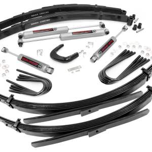 4 Inch Lift Kit | 56 Inch RR Springs | Chevy/GMC 3/4-Ton Suburban/C25/K25 Truck (77-87)