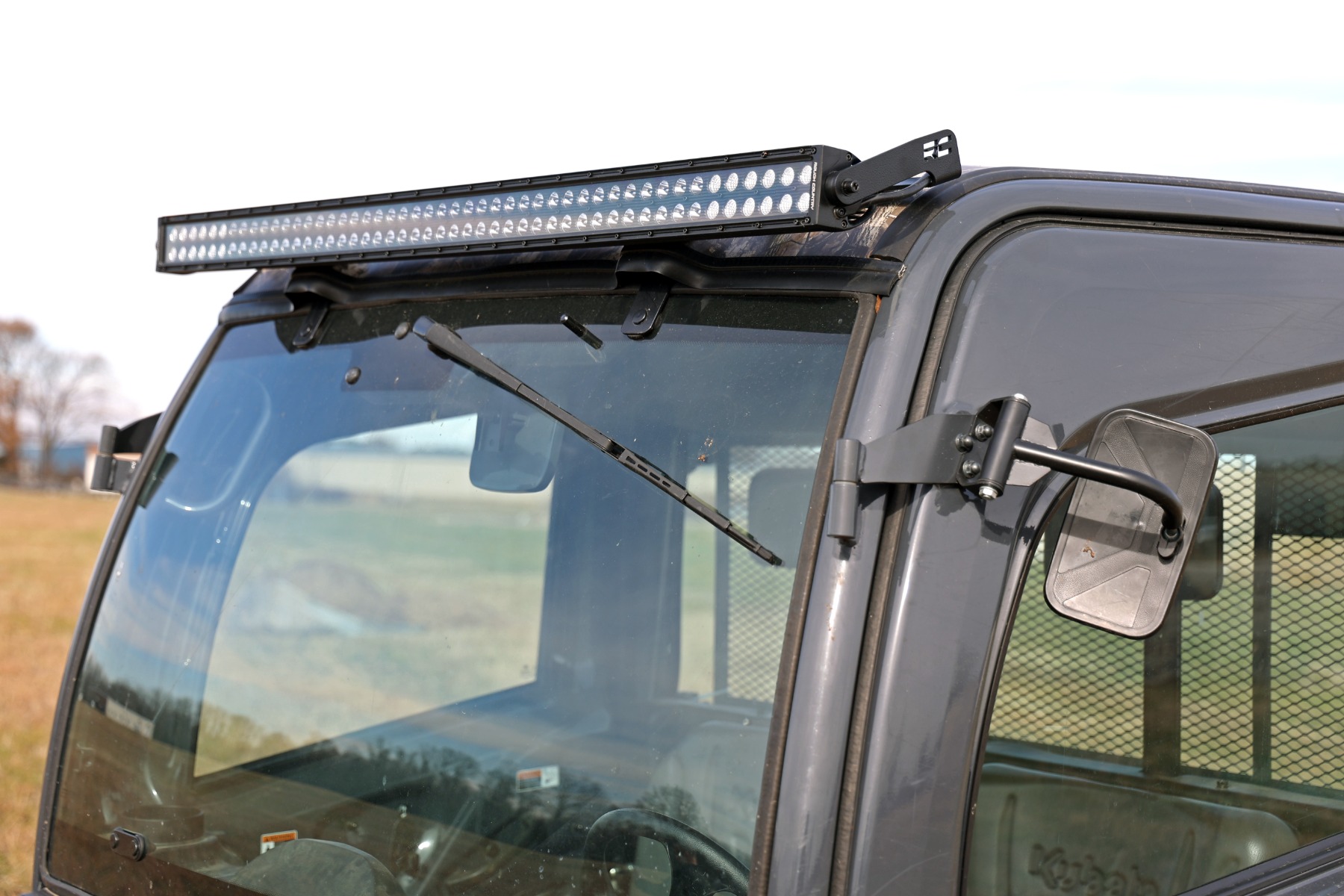 50" Single Row LED Light Kit | Black Series | Front-Facing | Kubota RTV-X900/RTV-X1100 - Image 2