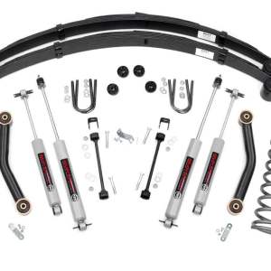 4.5 Inch Lift Kit | RR springs | Jeep Cherokee XJ 2WD/4WD (1984-2001)