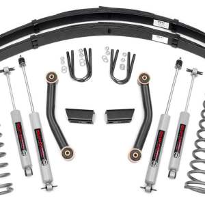 3 Inch Lift Kit | Series II | RR Springs | Jeep Cherokee XJ 2WD/4WD (84-01)