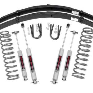 3 Inch Lift Kit | RR Springs | Jeep Cherokee XJ 2WD/4WD (1984-2001)