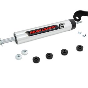 V2 Steering Stabilizer | 8-lug Only | 6 Inch Lift | Chevy C2500/K2500 C3500/K3500 Truck (88-00)