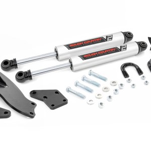 V2 Steering Stabilizer | Dual | 2.5-8 Inch Lift | Ram 2500 (14-24)/3500 (13-24)
