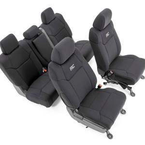 Seat Covers | FR w/ Console Cover and Rear | Toyota Tundra 2WD/4WD (14-21)