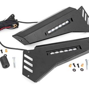 Bumper Wings | No Stinger | 6" Led Combo | Honda Pioneer 1000