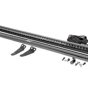 LED Light Kit | Lower Windshield | 50" Black Single Row | Polaris General XP 4 1000