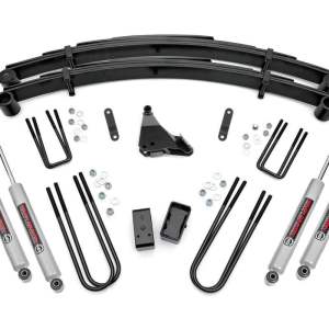 4 Inch Lift Kit | Rear Blocks | Ford F-250/F-350 Super Duty 4WD (1999-2004)