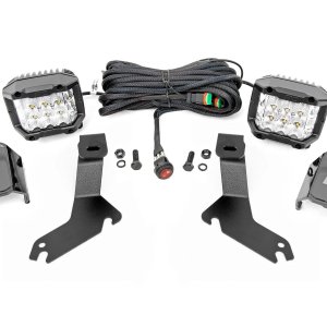 LED Light Kit | Ditch Mount | 3" OSRAM | Wide | Chevy Silverado 1500 (99-06)