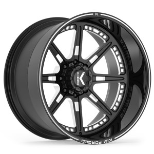 COMPASS 22X14 8X165.1 ET -76 CB 122.1 Gloss Black Milled