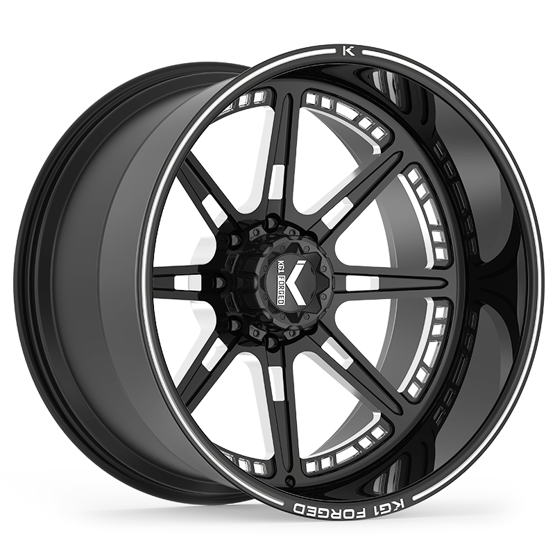 COMPASS 22X14 6X139.7 ET -76 CB 78.1 Gloss Black Milled