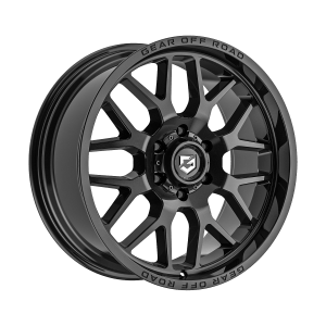 GEAR OFF-ROAD 763B TRAILER 16X6 GLOSS BLACK 6-139.7 +00MM 108MM