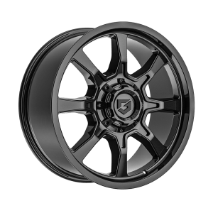 GEAR OFF-ROAD 772B 17X9 GLOSS BLACK 8-170 +00MM 125MM