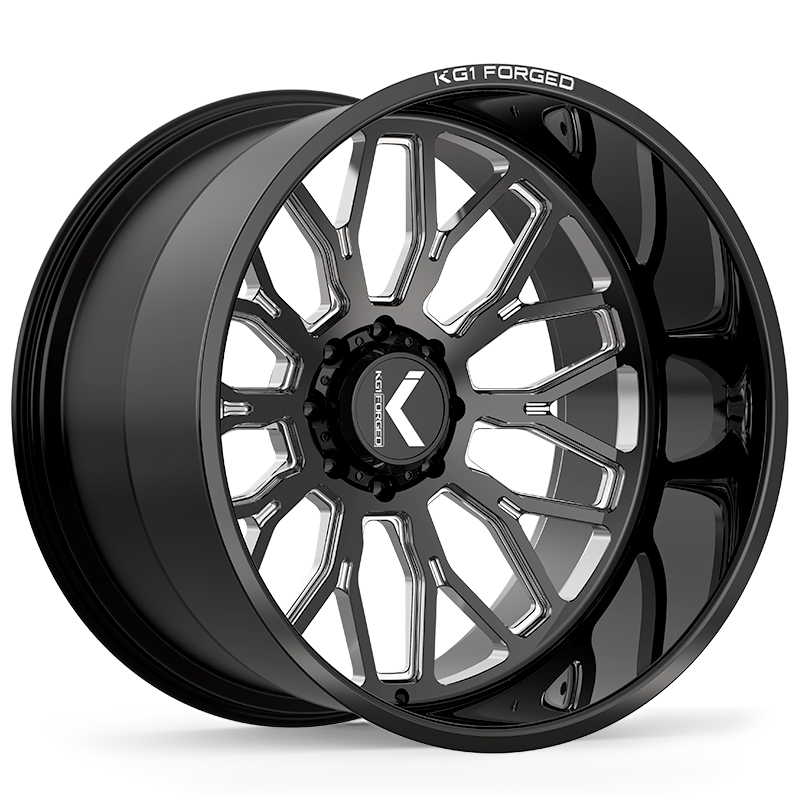 JACKED 24X12 6X139.7 ET -44 CB 78.1 Gloss Black Milled