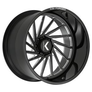 TONIC 24X12 8X180 ET -44 CB 124.3 Gloss Black Milled