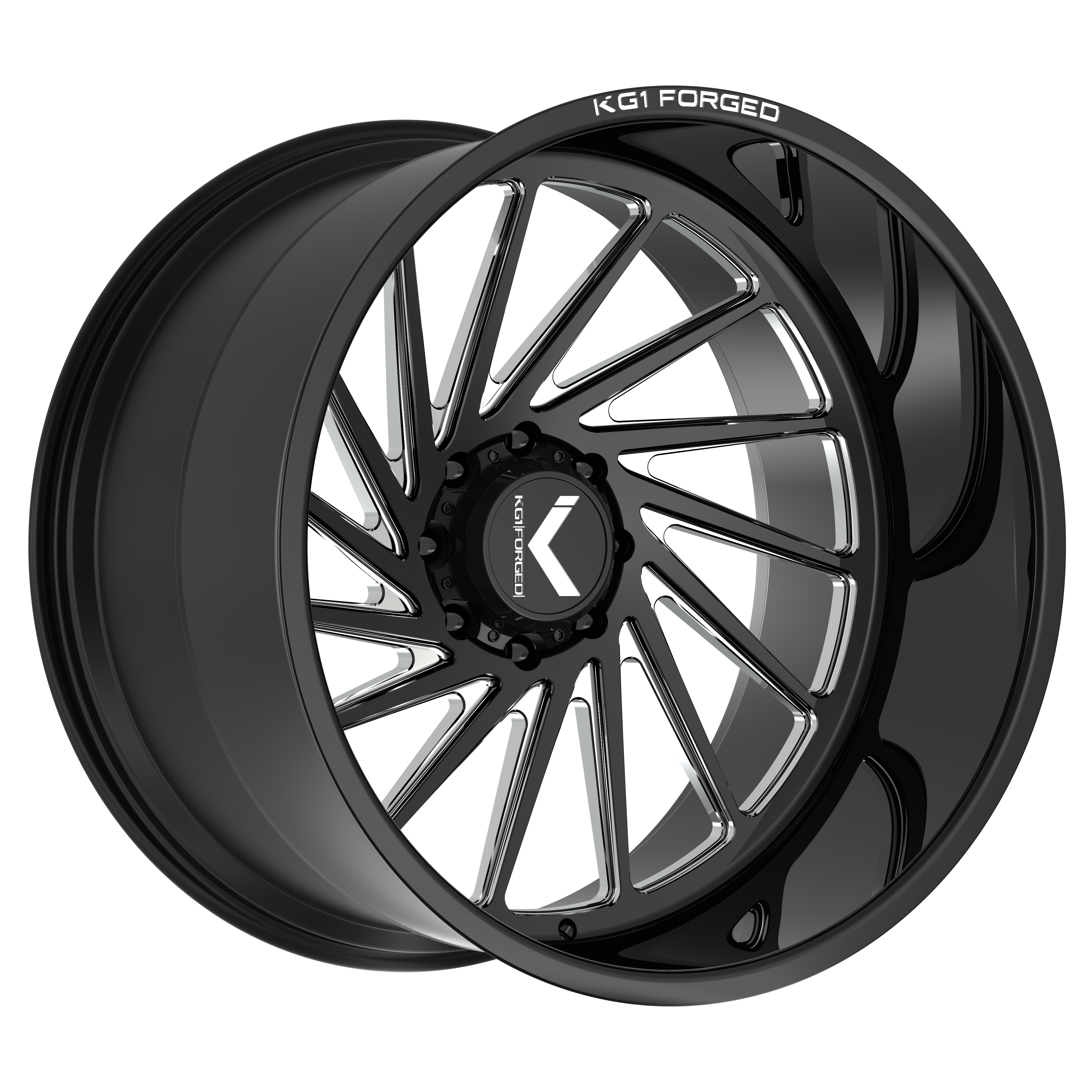 TONIC 24X12 6X139.7 ET -44 CB 78.1 Gloss Black Milled